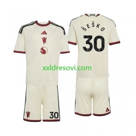 Manchester United Benjamin Sesko 30 Treći Dječji Nogometni Dres 2026-2027